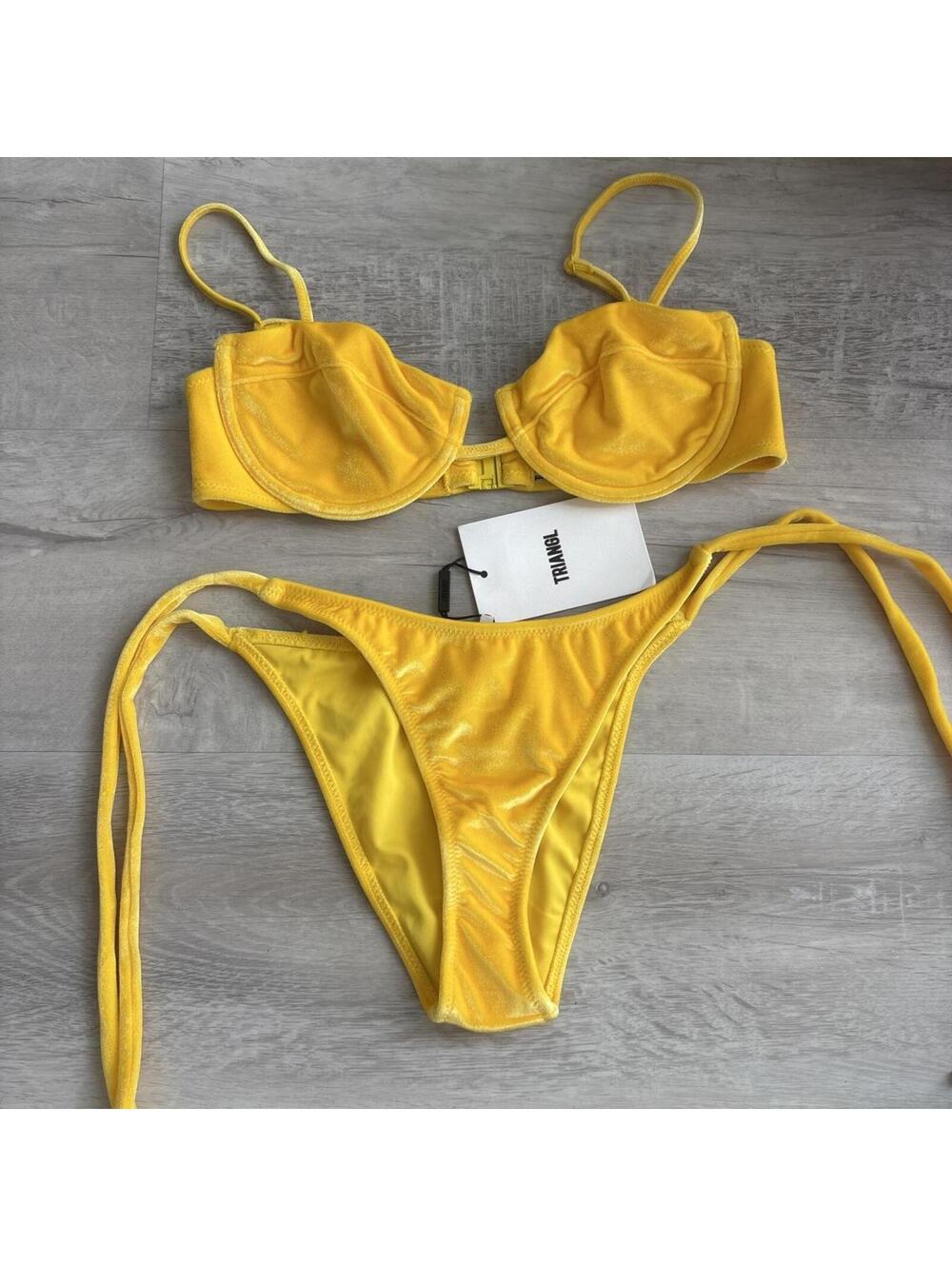 Triangle Bikini Set (cheeky) (bag included)